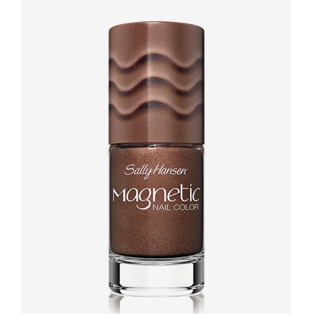 Golden Conduct magnetic Nail Polish Color Sally Hansen